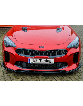 Spoiler paraurti anteriore con flaps laterali Kia Stinger CK (Cod. IN-INE-10140431-ABS-C)