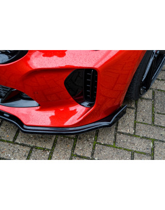 Spoiler paraurti anteriore con flaps laterali Kia Stinger CK (Cod. IN-INE-10140431-ABS-G)