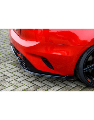 Sottoparaurti laterali posteriori con flaps laterali Kia Stinger CK (Cod. IN-INE-10140445L/R-ABS-C)