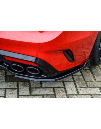 Sottoparaurti laterali posteriori con flaps laterali Kia Stinger CK (Cod. IN-INE-10140445L/R-ABS-G)
