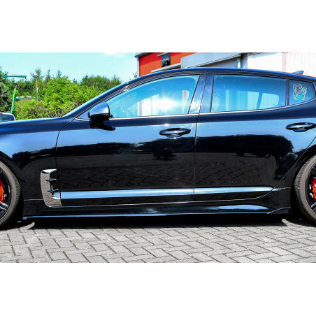 Set minigonne con flaps laterali posteriori Kia Stinger CK (Cod. IN-INE-10140450W-ABS)