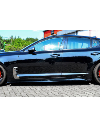 Set minigonne con flaps laterali posteriori Kia Stinger CK (Cod. IN-INE-10140450W-ABS-C)