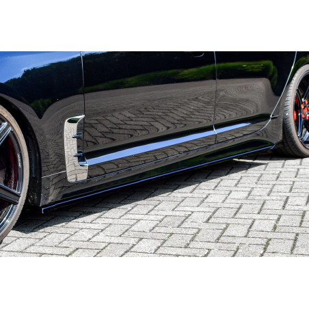 Set minigonne con flaps laterali posteriori Kia Stinger CK (Cod. IN-INE-10140450W-ABS-G)
