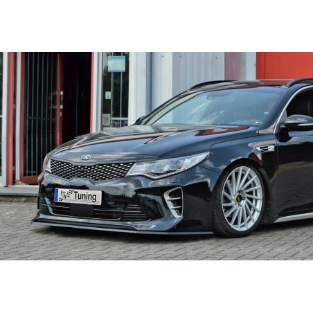 Spoiler paraurti anteriore in abs Kia Optima Sportwagon JF (Cod. IN-INE-10141031-ABS-G)