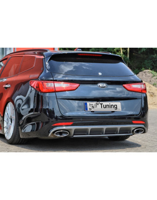 Sottoparaurti posteriore Diffusore centrale posteriore Kia Optima Sportwagon JF (Cod. IN-INE-1014104