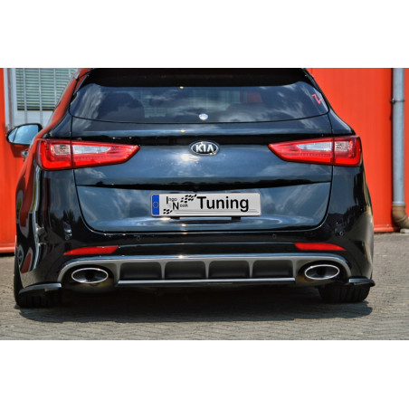 Sottoparaurti posteriore Heckdiffuser ABS bestehend aus Mittelteil e  lateralen Kia Optima Sportwago