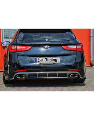 Sottoparaurti posteriore Heckdiffuser ABS bestehend aus Mittelteil e  lateralen Kia Optima Sportwago