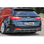 Sottoparaurti posteriore Heckdiffuser ABS bestehend aus Mittelteil e  lateralen Kia Optima Sportwago