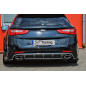 Sottoparaurti posteriore Heckdiffuser ABS bestehend aus Mittelteil e  lateralen Kia Optima Sportwago