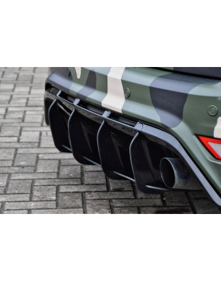 Sottoparaurti posteriore race look con flaps Ford Focus 2 RS Typ DA3 (Cod. IN-INE-10150045BRSRT-ABS)