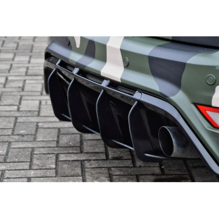 Sottoparaurti posteriore race look con flaps Ford Focus 2 RS Typ DA3 (Cod. IN-INE-10150045BRSRT-ABS)