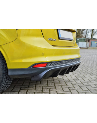 Sottoparaurti posteriore Diffusore posteriore Ford Focus Typ: DYB (Cod. IN-INE-10150045C-ABS-C)