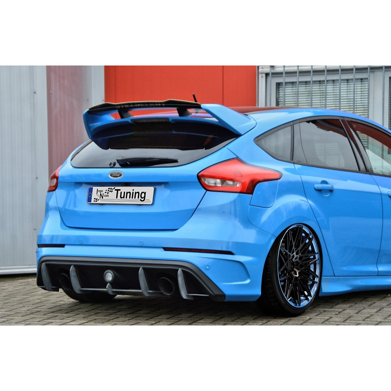 Sottoparaurti posteriore race look con flaps Ford Focus 3 RS Typ: DYB/RS (Cod. IN-INE-10150045DRSRT-