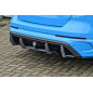 Sottoparaurti posteriore race look con flaps Ford Focus 3 RS Typ: DYB/RS (Cod. IN-INE-10150045DRSRT-