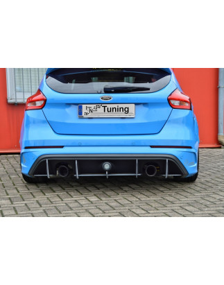 Sottoparaurti posteriore race look con flaps Ford Focus 3 RS Typ: DYB/RS (Cod. IN-INE-10150045DRSRT-