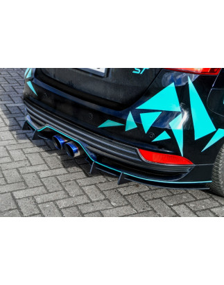 Kit pinne posteriori per diffusore im Race Style  solo per berlina adatto Ford Focus ST  Typ: DYB (C