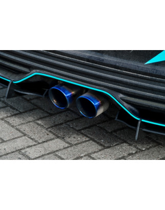 Kit pinne posteriori per diffusore im Race Style  solo per berlina adatto Ford Focus ST  Typ: DYB (C