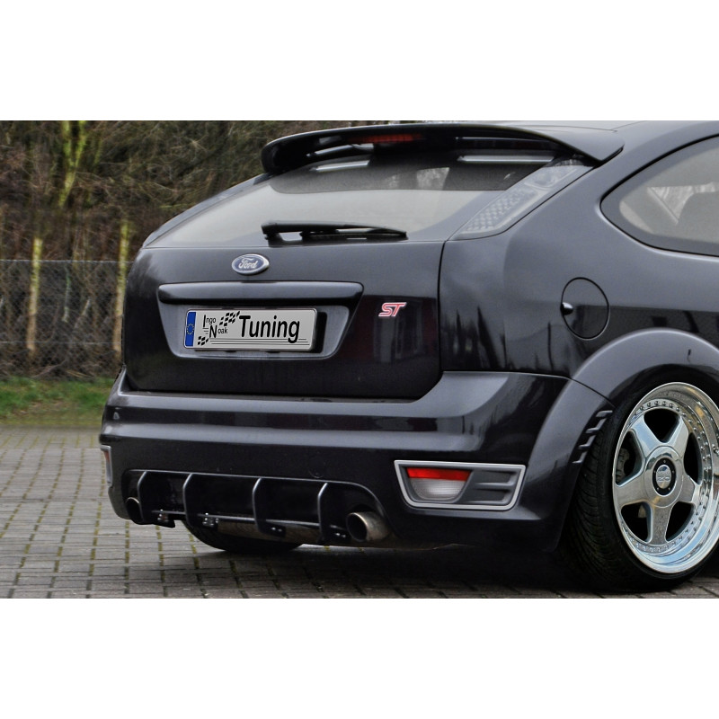 Sottoparaurti posteriore race look con flaps Ford Focus ST MK2 DA3 (Cod. IN-INE-10150045STRT) Sottoparaurti posteriore race look con flaps Ford Focus ST MK2 DA3 (Cod. IN-INE-10150045STRT)