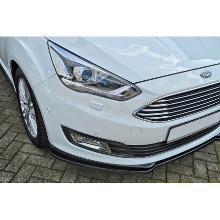 Spoiler paraurti anteriore in abs Ford C-Max (Cod. IN-INE-10180031E-ABS-C)