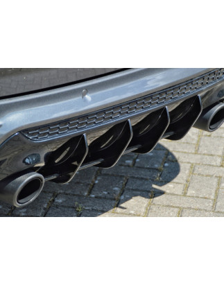 Estrattore posteriore race look  Ford Kuga DM2 (Cod. IN-INE-10180045ETRT-ABS )
