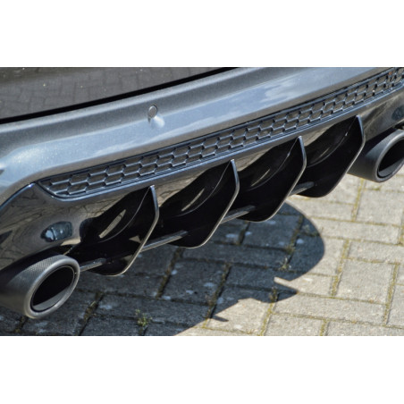 Estrattore posteriore race look  Ford Kuga DM2 (Cod. IN-INE-10180045ETRT-ABS )