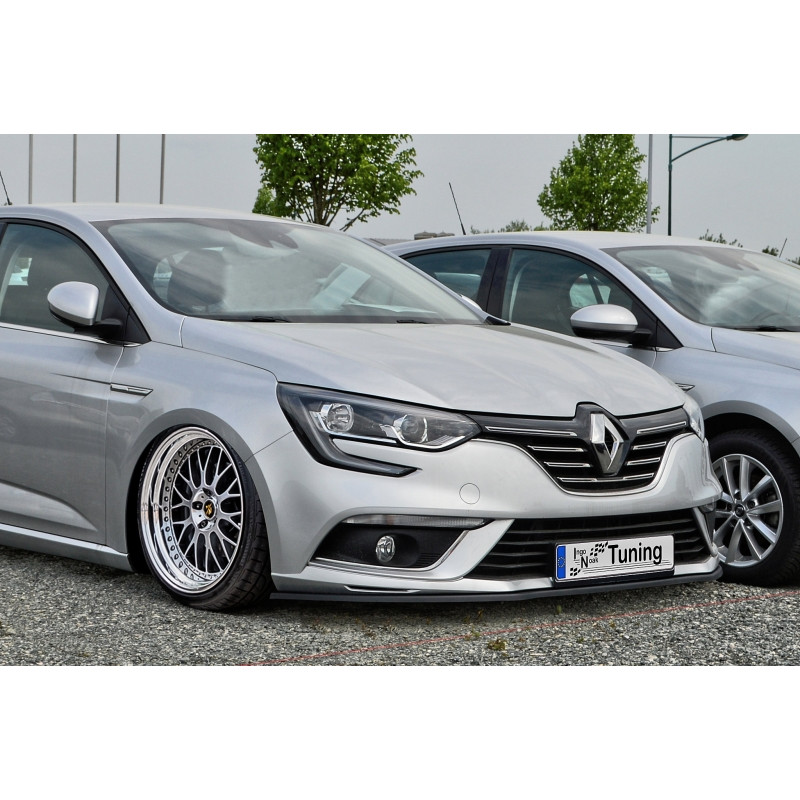 Spoiler paraurti anteriore in abs  Renault Megane 4 (Cod. IN-INE-10200031C-ABS-G)