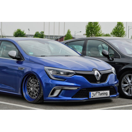 Spoiler paraurti anteriore in abs  Renault Megane 4 GT + GT-Line (Cod. IN-INE-10200031CGT-ABS)