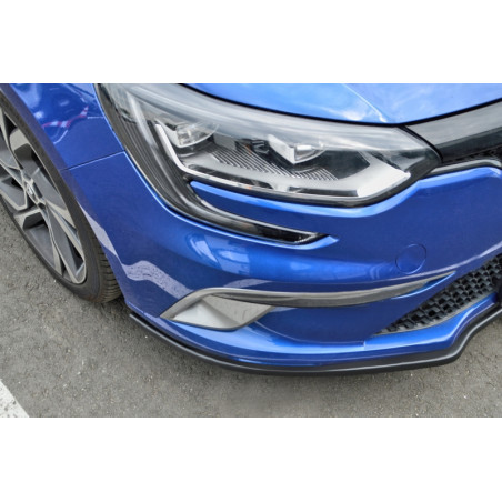 Spoiler paraurti anteriore in abs  Renault Megane 4 GT + GT-Line (Cod. IN-INE-10200031CGT-ABS)