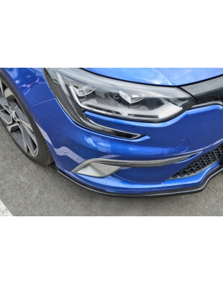 Spoiler paraurti anteriore in abs  Renault Megane 4 GT + GT-Line (Cod. IN-INE-10200031CGT-ABS-C)