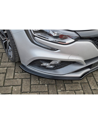 Spoiler paraurti anteriore in abs  Renault Megane 4 RS (Cod. IN-INE-10200031CRS-ABS-G)