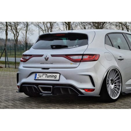 Diffusore posteriore con 5 elementi laterali Renault Megane 4 RS (Cod. IN-INE-10200045CRS-ABS)