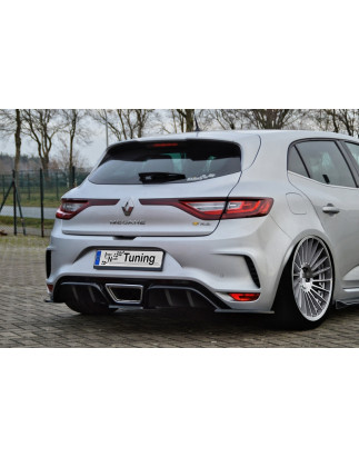 Diffusore posteriore con 5 elementi laterali Renault Megane 4 RS (Cod. IN-INE-10200045CRS-ABS-C)