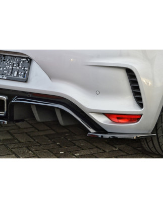 Diffusore posteriore con 5 elementi laterali Renault Megane 4 RS (Cod. IN-INE-10200045CRS-ABS-G)