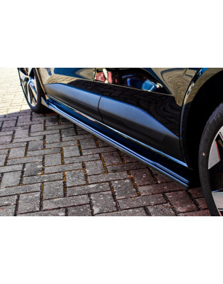 Set minigonne sottoporta con flaps anteriori Renault Megane E-Tech Elektric Typ: RCB (Cod. IN-INE-10