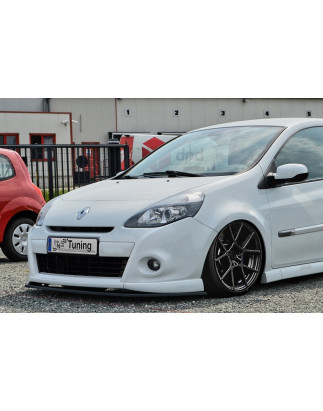 Spoiler paraurti anteriore in abs  Renault Clio 3 GT (Cod. IN-INE-10210031B-ABS-C)