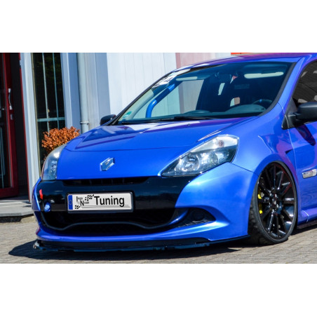 Spoiler paraurti anteriore in abs  Renault Clio 3 RS Phase 2 (Cod. IN-INE-10210031BRS-ABS-G)