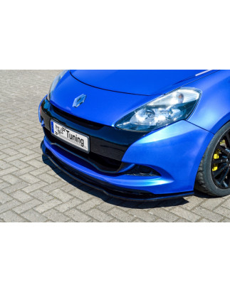 Spoiler paraurti anteriore in abs  Renault Clio 3 RS Phase 2 (Cod. IN-INE-10210031BRS-ABS-G)