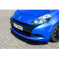 Spoiler paraurti anteriore in abs  Renault Clio 3 RS Phase 2 (Cod. IN-INE-10210031BRS-ABS-G)