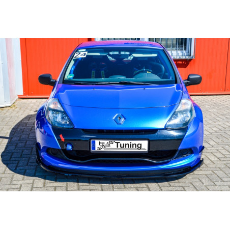 Cup Spoiler paraurti con flaps   Renault Clio 3 RS Phase 2 (Cod. IN-INE-10210031BRS-ABS(W)-C)