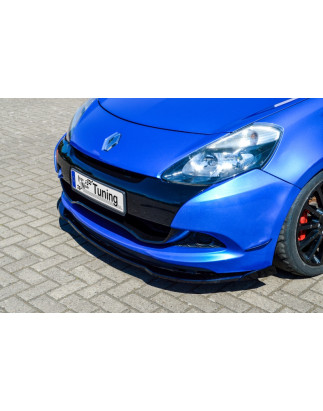 Cup Spoiler paraurti con flaps   Renault Clio 3 RS Phase 2 (Cod. IN-INE-10210031BRS-ABS(W)-G)