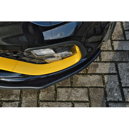 Spoiler paraurti anteriore in abs  Renault Clio 4 RS (Cod. IN-INE-10210031CS-ABS-C)