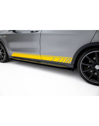 Diffusori minigonne V.1 Mercedes-Benz GLA 45 AMG (Cod. M-ME-GLA-156-AMG-SD1G)