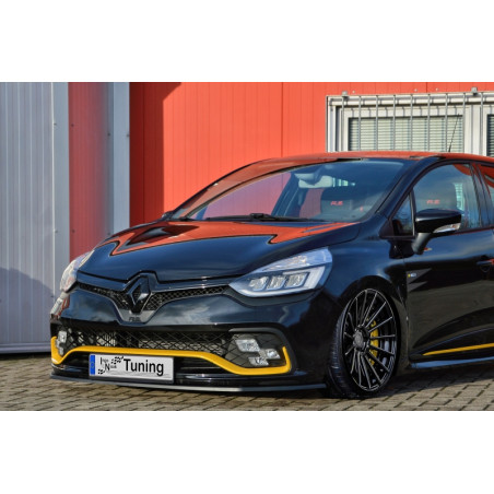 Spoiler paraurti anteriore in abs  Renault Clio 4 RS (Cod. IN-INE-10210031CS-ABS-G)