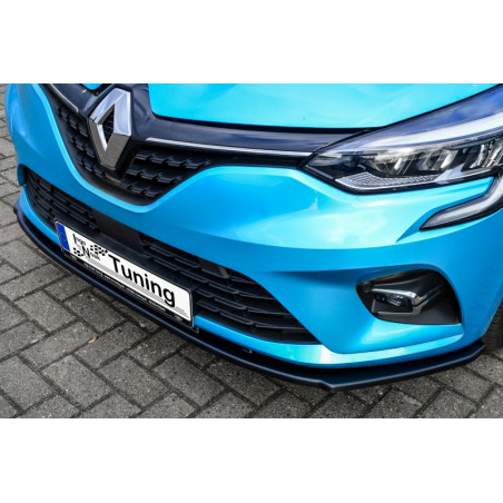 Spoiler paraurti anteriore in abs  Renault Clio 5 (Cod. IN-INE-10210031D-ABS-C)