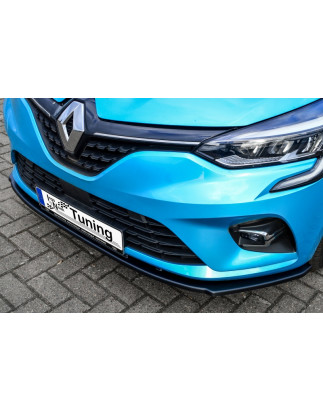 Spoiler paraurti anteriore in abs  Renault Clio 5 (Cod. IN-INE-10210031D-ABS-G)
