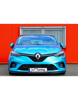 Spoiler paraurti anteriore in abs  Renault Clio 5 (Cod. IN-INE-10210031D-ABS-G)
