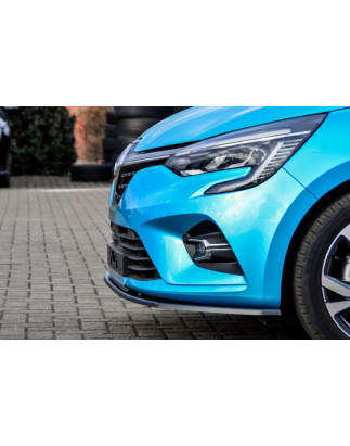 Spoiler paraurti anteriore in abs  Renault Clio 5 (Cod. IN-INE-10210031D-ABS-G)