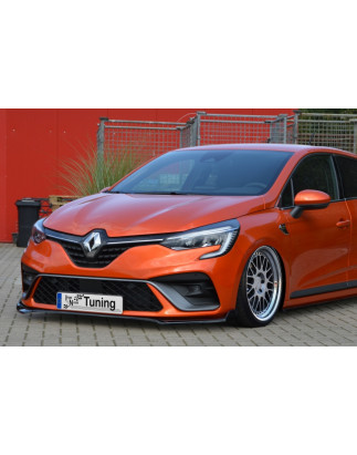 Spoiler paraurti anteriore in abs  Renault Clio 5 R.S.-Line (Cod. IN-INE-10210031DS-ABS-G)