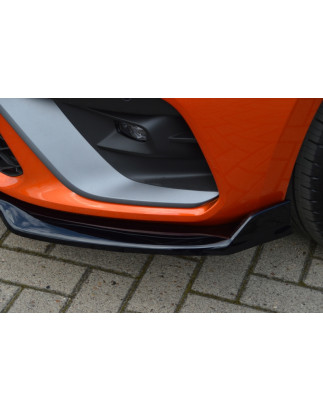 Spoiler paraurti anteriore in abs  Renault Clio 5 R.S.-Line (Cod. IN-INE-10210031DS-ABS-G)