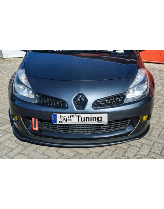 Spoiler paraurti anteriore in abs  Renault Clio 3 RS Phase 1 (Cod. IN-INE-10210031RS-ABS)
